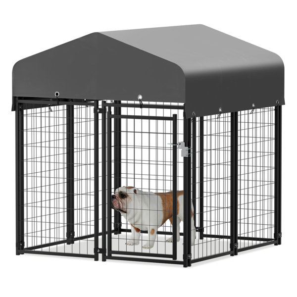 Pre assembled dog clearance kennel